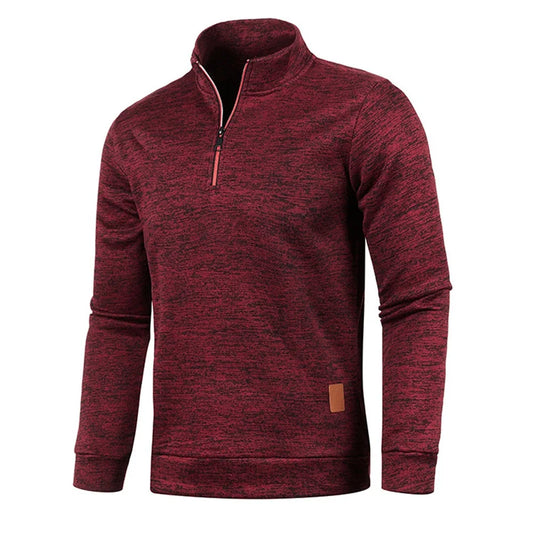 MENS HALF ZIP PULL OVER OUTDOOR