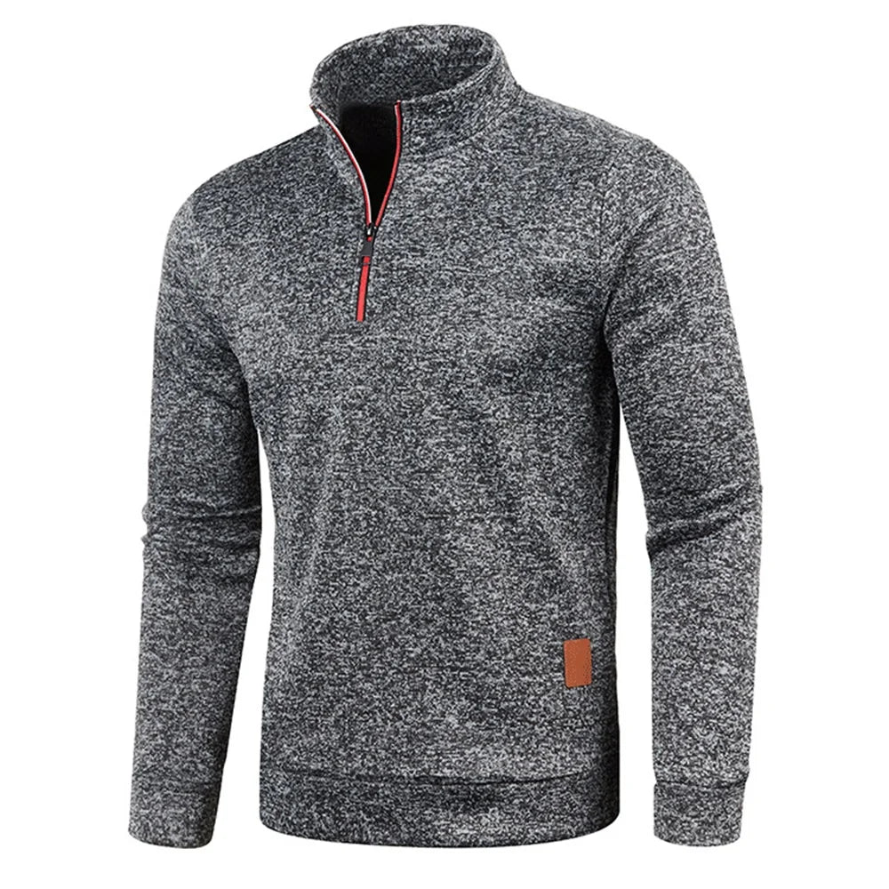 MENS HALF ZIP PULL OVER OUTDOOR