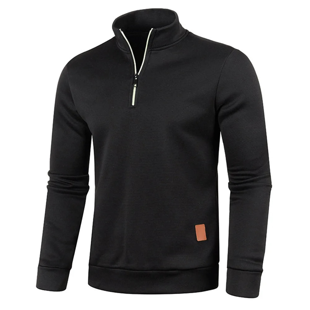 MENS HALF ZIP PULL OVER OUTDOOR