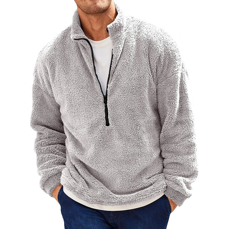 DAVI FLEECE HALF ZIP SHERPA WARM